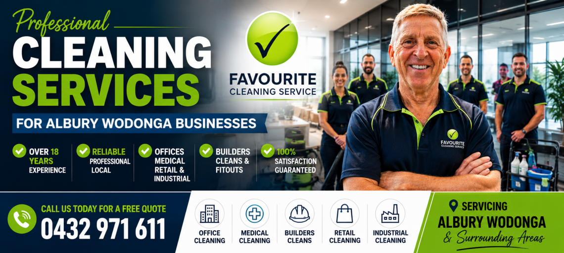 Albury Commercial Cleaning | Office Cleaning Albury Wodonga